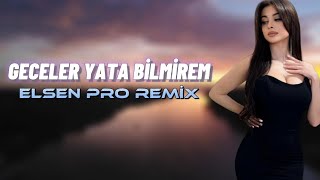 Elsen Pro  Geceler Yata Bilmirem Saz Remix [upl. by Ecirtemed537]