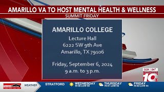 VIDEO Amarillo VA to host Mental Health and Wellness Summit Friday [upl. by Heigho]