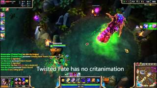 25 Attackspeed Twisted Fate  100 Critchance [upl. by Annoeik361]