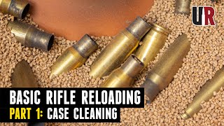 Rifle Reloading Basics Pt1 Safety and Brass Tumbling [upl. by Cloe]