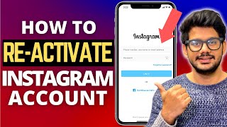 How to Reactivate Instagram Account 2022 [upl. by Brunella122]