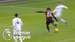 Antoine Semenyo powers Bournemouth 10 in front of Aston Villa  Premier League  NBC Sports [upl. by Amre624]