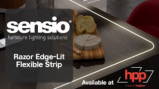 Sensio Razor EdgeLit Flexible Strip Light from HPP [upl. by Rosette]