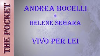 Karaoke Andrea Bocelli amp Hélène Ségara Vivo per lei [upl. by Lenox541]