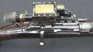 M1903 Sniper Rifle with Warner amp Swasey M1913 Musket Sight [upl. by Norby]