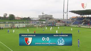 Pogoń Siedlce  Ruch Chorzów skrót [upl. by Irok953]