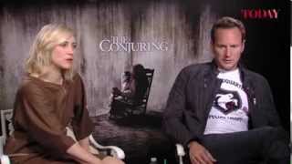 TODAY talks to Vera Farmiga amp Patrick Wilson about The Conjuring [upl. by Ahsekam28]