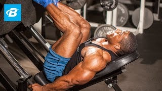 XXL Leg Workout for Mass  Lawrence Ballenger [upl. by Akimaj139]