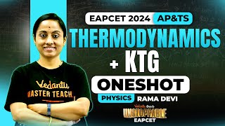 Thermodynamics amp KTG One Shot Class 11🔥  EAPCET 2024  AP amp TS  🚀 Unstoppable EAPCET [upl. by Brad]