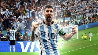 GOLES más EMOCIONANTES de Lionel Messi en la Selección Argentina con RELATOS ᴴᴰ [upl. by Atinar]