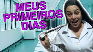 Meus primeiros dias de estágio no curso técnico de enfermagem 😔Não foi como imaginei [upl. by Ainirtac]