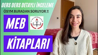 YKS Tayfa MEB Kitapları İle Derece Yap  ÖSYM Buradan Soruyor  Ders Ders Detaylı İnceleme YKS [upl. by Gonyea]