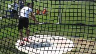 HAMMER THROW Mc CULLOUGH Conor USA World junior champion training in Monctonm4v [upl. by Gnah]