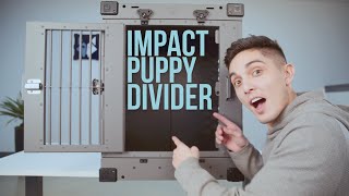 How To Install The Puppy Divider For Impact Dog Crates [upl. by Sirromaj]