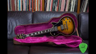 Burny RLC60 Les Paul Custom 1982 Tobacco Sunburst [upl. by Birdella]