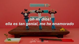 orange caramel  catallena sub español girls invasion [upl. by Anitsrik]