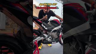 This is what the all new Aprilia RS 457 sounds like Like it aprilia [upl. by Behlke510]