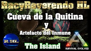 ✅ARK  Cueva de la QuitinaChitin Ark The Island  Ark Survival Evolved🌏 [upl. by Amsa908]