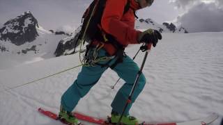 Roping Up For Glacier Travel  Ski Mountaineering Tips Ep2 [upl. by Nyloc]