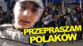 HIT Ukraiński żołnierz PRZEPRASZA POLAKÓW za UCHODŹCÓW [upl. by Lenej675]