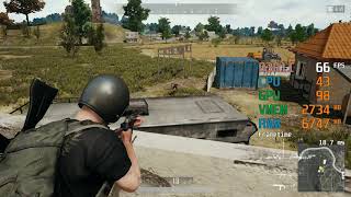 GeForce GTX 1050 ti  AMD FX8320  PUBG FPS Test Erangel Medium [upl. by Atem]