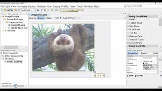 How to add an image to a GUI in Netbeans [upl. by Kenway]