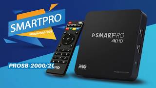 SMART BOX – SMARTPRO 4K HD PROSB20002GB [upl. by Nonnah]