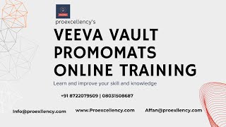 Veeva Vault PromoMats Online Training The Comprehensive Guideline  Proexcellency [upl. by Croix489]