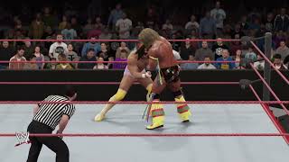 WWE Randy Savage vs Ultimate Warrior WWF Summerslam 1992 WWF championship [upl. by Banna175]