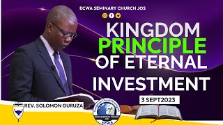 ECWA SEMINARY CHURCH JOS  3 SEPTEMBER 2023  LIVE [upl. by Patsis]