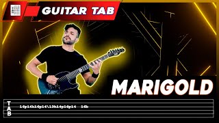 【PERIPHERY】 Marigold  cover Dotti Brothers  LESSON  GUITAR TAB [upl. by Kelila815]