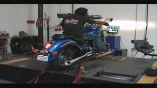 Kawasaki Vulcan 900 VN 900 Roadhouse Brand Outlaw Exhaust [upl. by Latham]