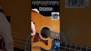 Blitzkrieg Bop Ramones guitar shorts cover [upl. by Thisbe]