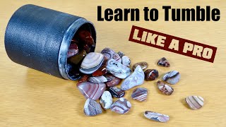 Rock Tumbling Tutorial for Rotary Tumblers and Ceramic Media [upl. by Yalahs439]