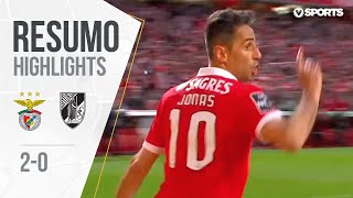 Highlights  Resumo Benfica 20 V Guimarães Liga 1718 28 [upl. by Petie625]