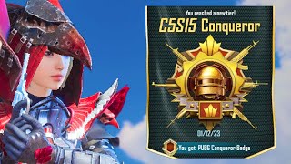 I REACHED CONQUEROR ONLY USING PISTOLS  PUBG Mobile [upl. by Lester]