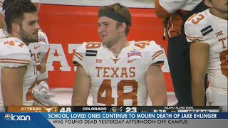 UT Austin community remembers Longhorns linebacker Jake Ehlinger [upl. by Anna-Diane]