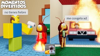 QUIERO MÁS CALOR MOMENTOS DIVERTIDOS ROBLOX [upl. by Aihtyc142]