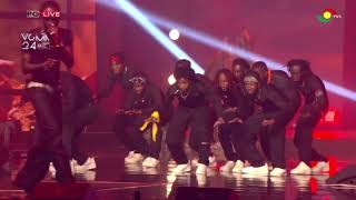 Black Sherif Shocks the Crowd at VGMA24 with an Explosive Performance to Remember [upl. by Eelloh]