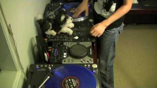 DJ Ravine Scratching up Barking Dog Man [upl. by Noslien]