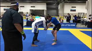 What’s a buggy choke in BJJ  2021 IBJJF Houston NoGi Open  Master 2 Blue Superheavy Final [upl. by Broeder]