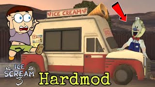 HARD MODE  ICE SCREAM 3 Horror Neighborhood in  Full Gameplay [upl. by Roanna]