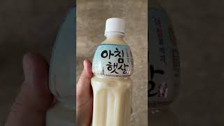 Korean Morning Rice Drink Review [upl. by Nylle]