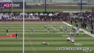 2013 Linfield College Football HampdenSydney Punt Return [upl. by Oiramad]