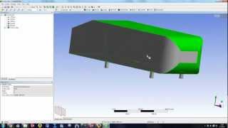 Part 1a  DesignModeler for Vehicle Aerodynamics [upl. by Rhodie]