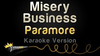 Paramore  Misery Business Karaoke Version [upl. by Alset]