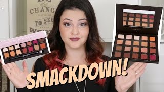 PALETTE SMACKDOWN Violet Voss Holy Grail Palette vs ABH Modern Renaissance Palette  DEMO amp REVIEW [upl. by Nywloc]