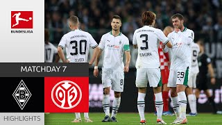 Scally’s Last Second Dream Goal  Mgladbach  Mainz 22  Highlights  MD7 – Bundesliga 202324 [upl. by Sanson]