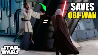 Why Dooku Saved ObiWan In their Duel in Revenge of the Sith  Star Wars Explained [upl. by Annoif]