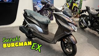 2024 Suzuki Burgman EX Full Review Video  Suzuki Burgman Street 125 Top Model [upl. by Fabyola]